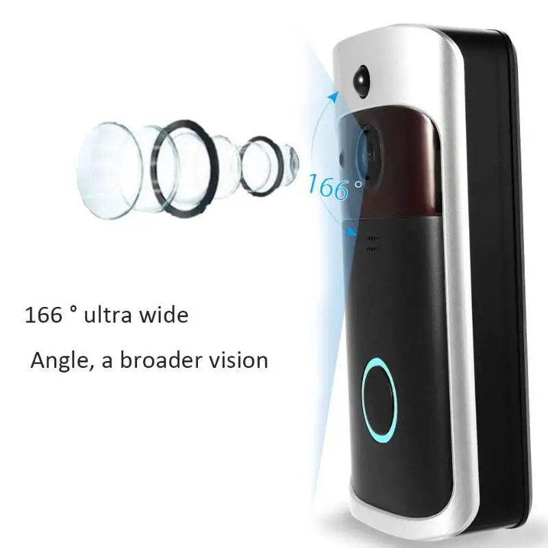 M3 Night Vision WIFI Smart Video Doorbell Wireless Portable Home Door Bell Cordless Phone Intercom Smart Home Parts M3 Night Vision WIFI Smart Video Doorbell Wireless Portable Home Door Bell Cordless Phone Intercom Smart Home Parts