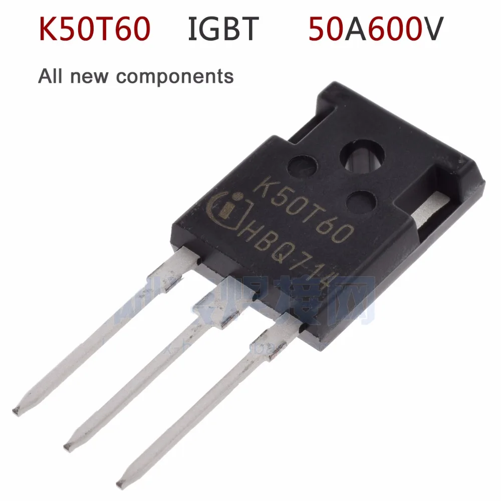 

Freeshiping Original infineon IGBT K50T60 50A 600V new components (10PCS)