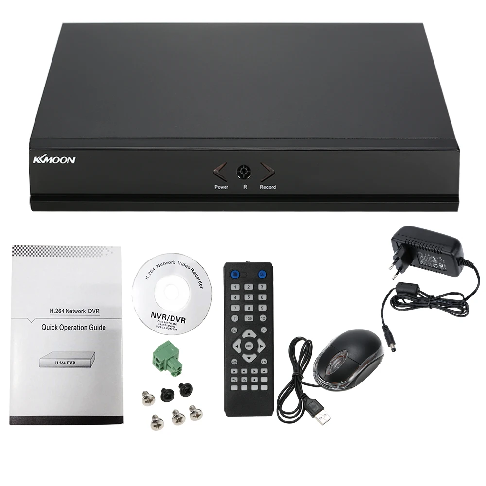 KKmoon 16CH DVR 960H D1 CCTV DVR рекордер H.264 в режиме реального времени Автономный сетевой цифровой видео рекордер для CCTV домашней безопасности