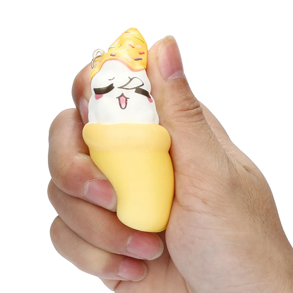 MUQGEW Squishy Squishies Kawaii Мороженое медленно поднимающийся крем душистый брелок игрушки