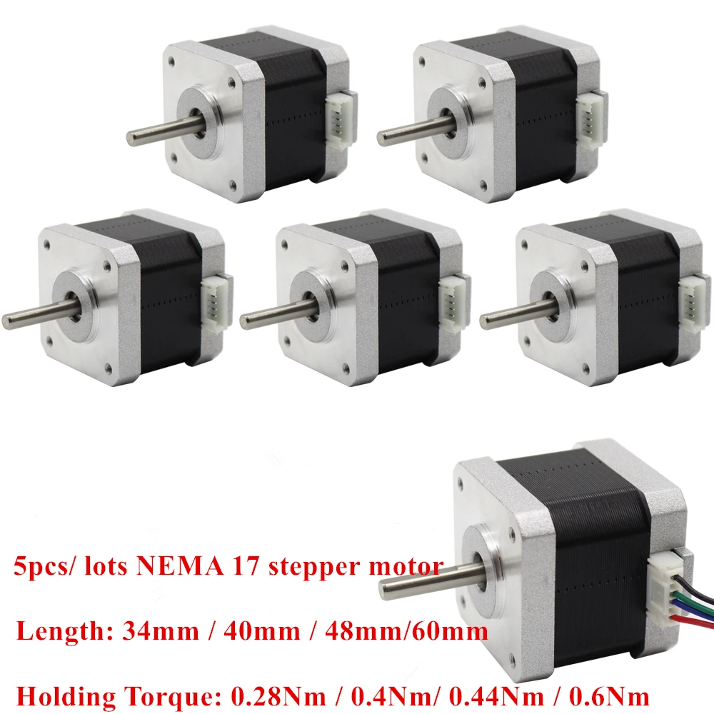 

42HS40 NEMA17 Stepper Motor 42 motor Nema 17 motor 1.7A 40mm 3D Printer Motor and CNC XYZ