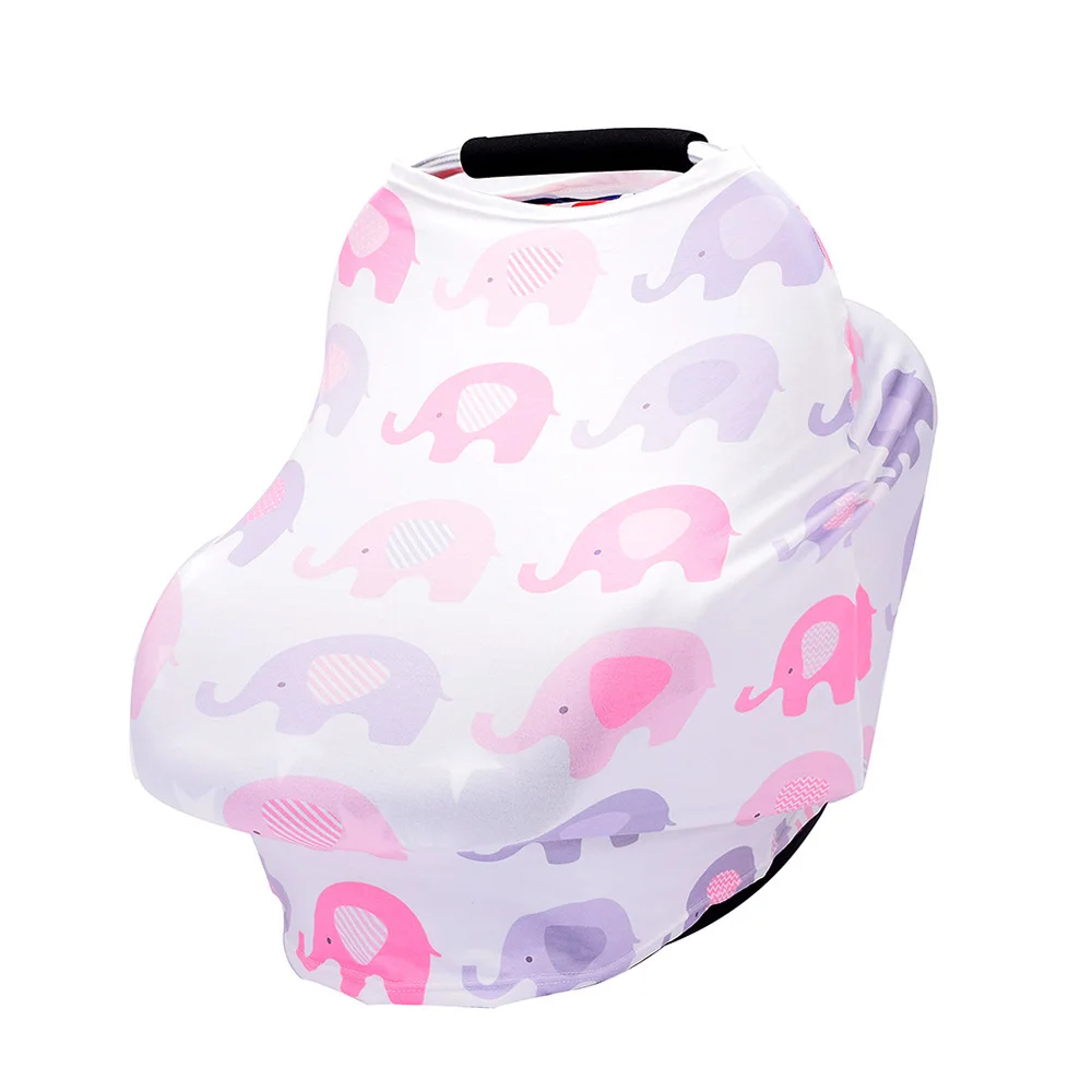 Шарф для кормления грудью детский чехол для автокресла многофункциональная корзина для покупок чехлы на колесиках для новорожденных - Цвет: 28