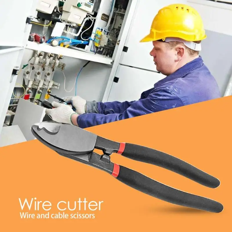 6/8/10 inch Multi-function Electrical Wire Cable Cutters Cutting Side Snips Nipper Flush High Carbon Steel Nipper Hand Tool
