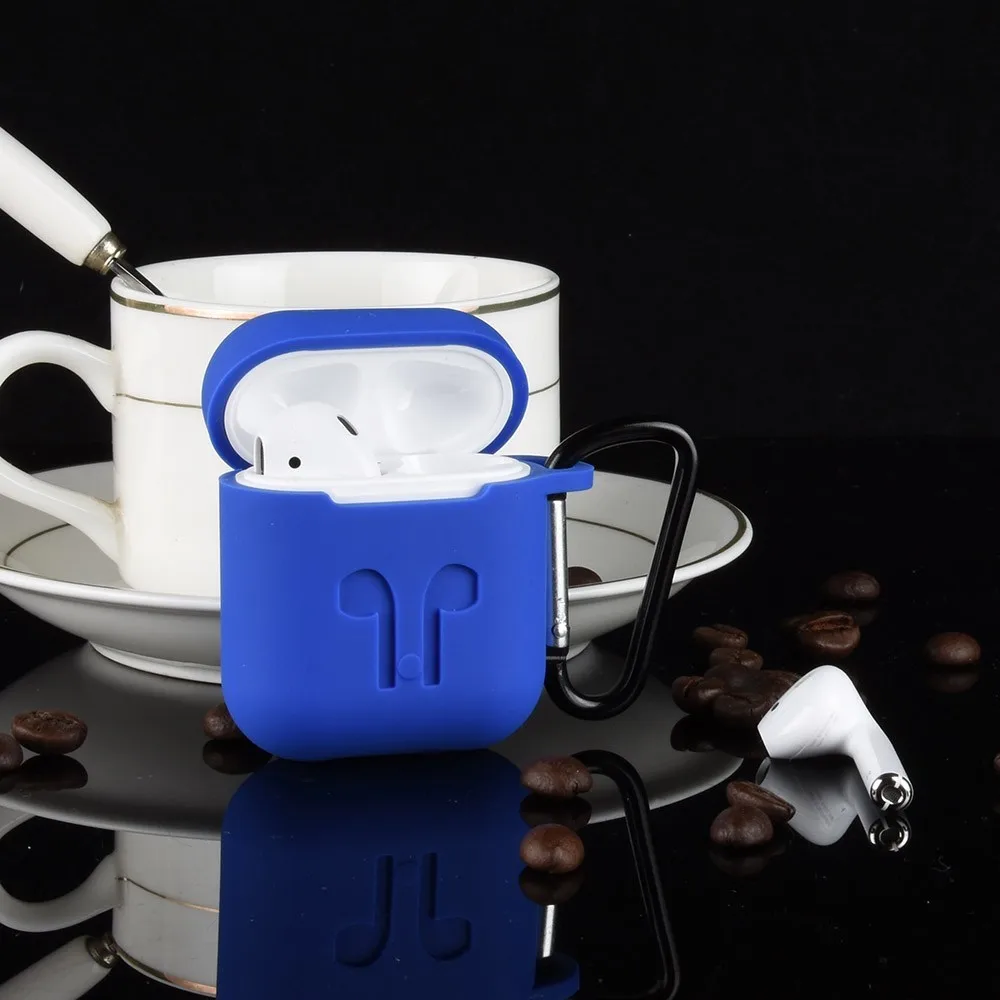 Soft Silicone Case For Apple Airpods Shockproof Cover AirPods Earphone Cases Ultra Thin Air Pods Protector |