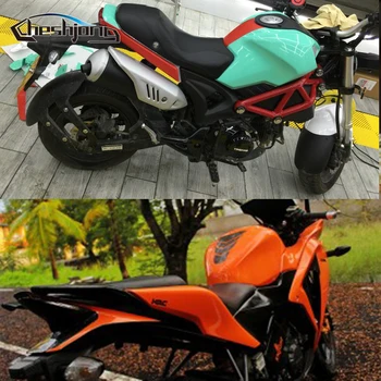 

Orange Tiffany Blue Glossy Vinyl Film Adhesive Diy Decal For Car Hood Roof Motorcycle Scooter Gloss Wrap Sheet