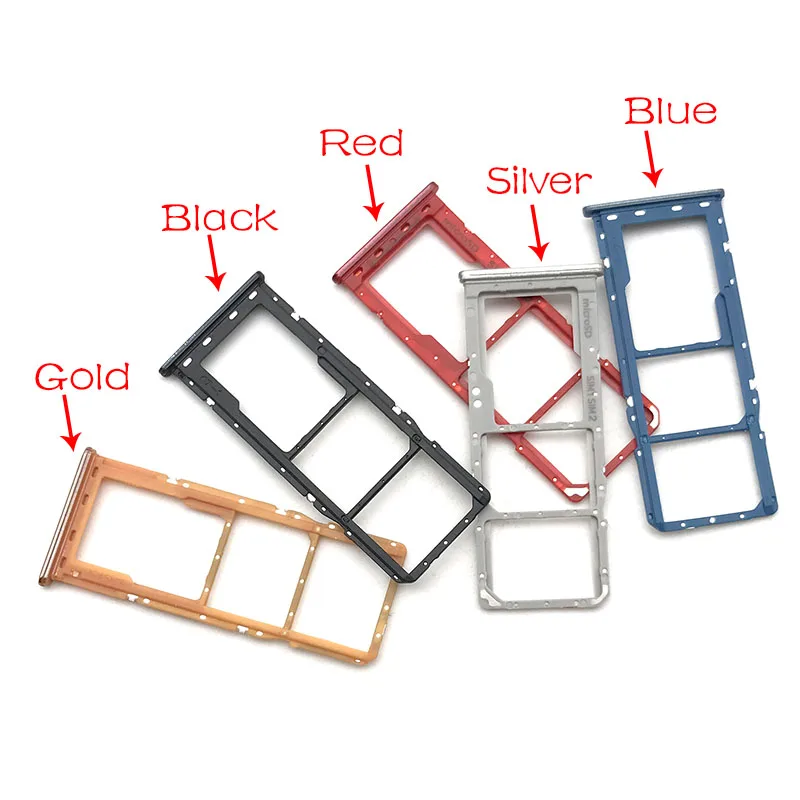 

For Samsung Galaxy A30 A50 A305F A505F A305 A505 Single Dual Sim Card slot tray Holder repair part