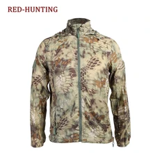 Уличная эластичная Мужская дышащая одежда летняя УФ-защита тактическая кожа пальто камуфляжная маска "Тифон" для страйкбола