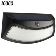 Водонепроницаемый Солнечный датчик света Открытый сад балкон настенный светильник-управляемый ночник энергосберегающее освещение