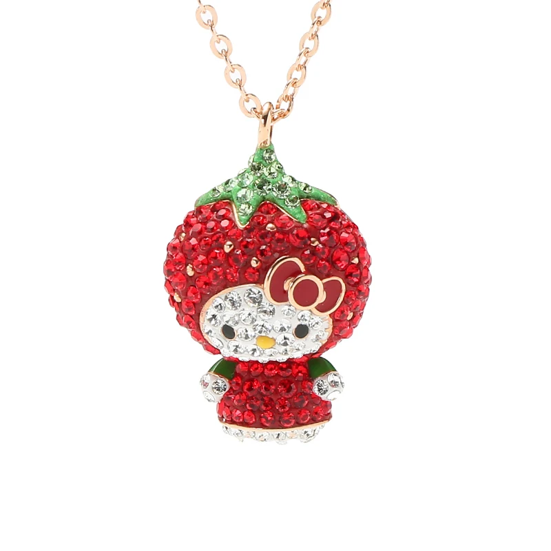 High quality SWA high quality original cute cartoon cat DIY Necklace Pendant Fashion Female jewelry gifts