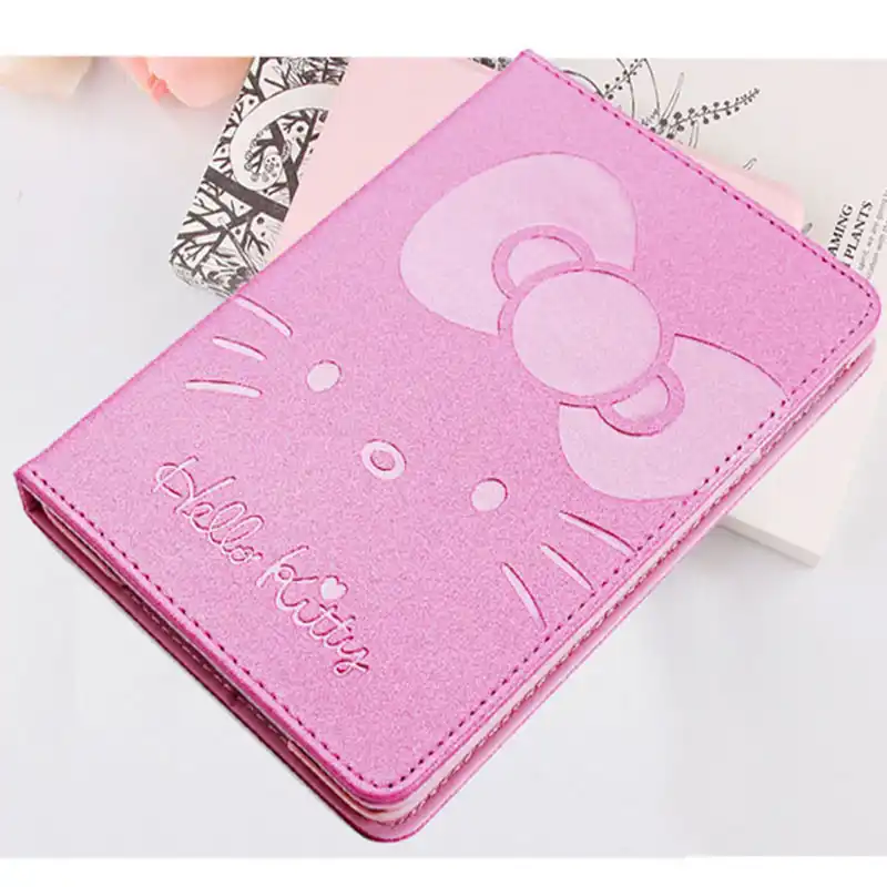 For Ipad Air 2 Case Apple Stand Pu Leather 3d Hello Kitty Slim Smart For Apple Ipad Case Flip Tablet Klapki Gadget A1566 A1567 Tablets E Books Case Aliexpress