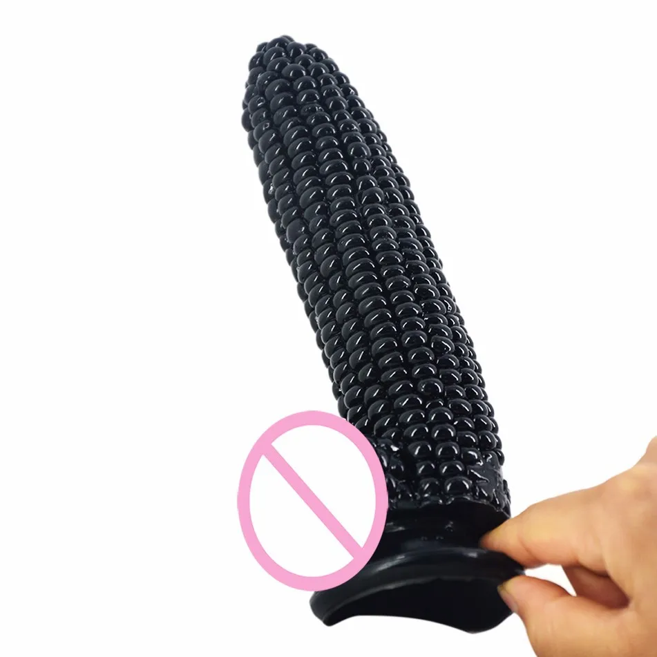 Фаллоимитатор с присоской FAAK Corn Design секс игрушки для женщин овощами G spot массаж