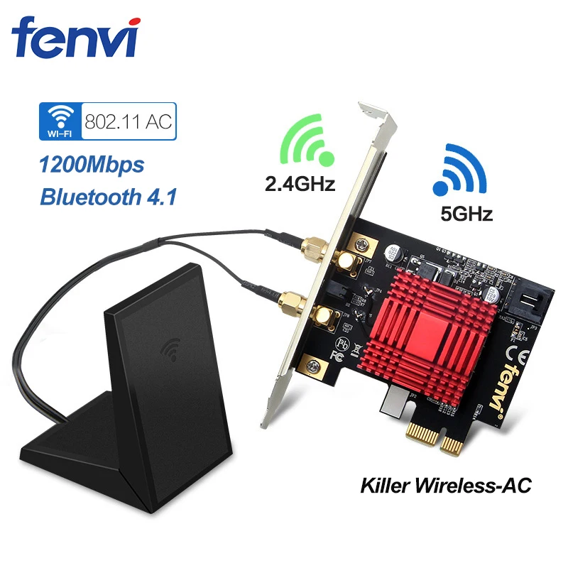 Buy Dual band 1200AC PCI E Wireless WiFi Adapter