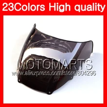 Cores Brisas Para HONDA VFR400RR 23 89 90 91 92 93 NC30 VFR400 RR 1989 1990 1991 92 1993 Cromo Preto Fumaça Clara Windshield