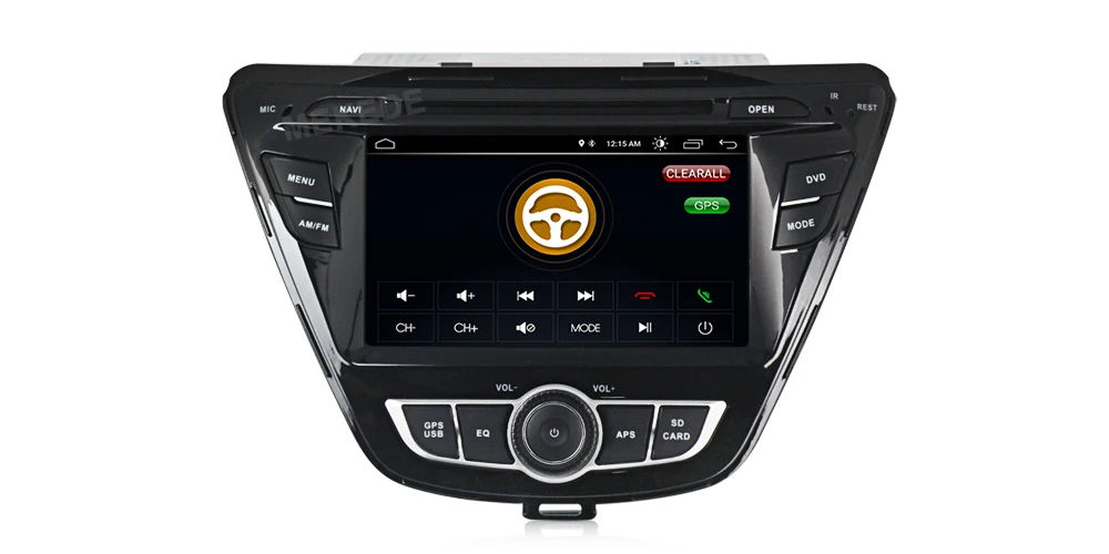 Clearance MEKEDE Android 8.1 Car GPS Multimedia Navi Stereo Player For HYUNDAI  ELANTRA 2014 with Quad-core support Bluetooth wifi 14