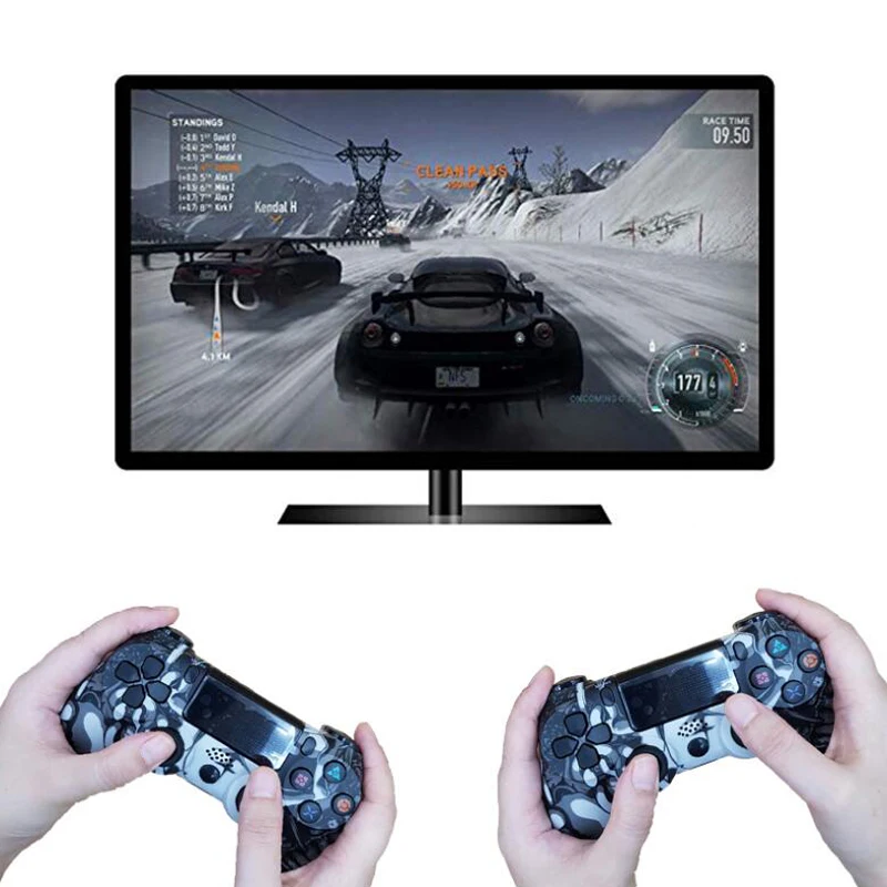 WUIYBN геймпад PS4 контроллер Bluetooth беспроводной/USB проводной джойстик для SONY Playstation 4 игровой автомат консоль ПК паровой