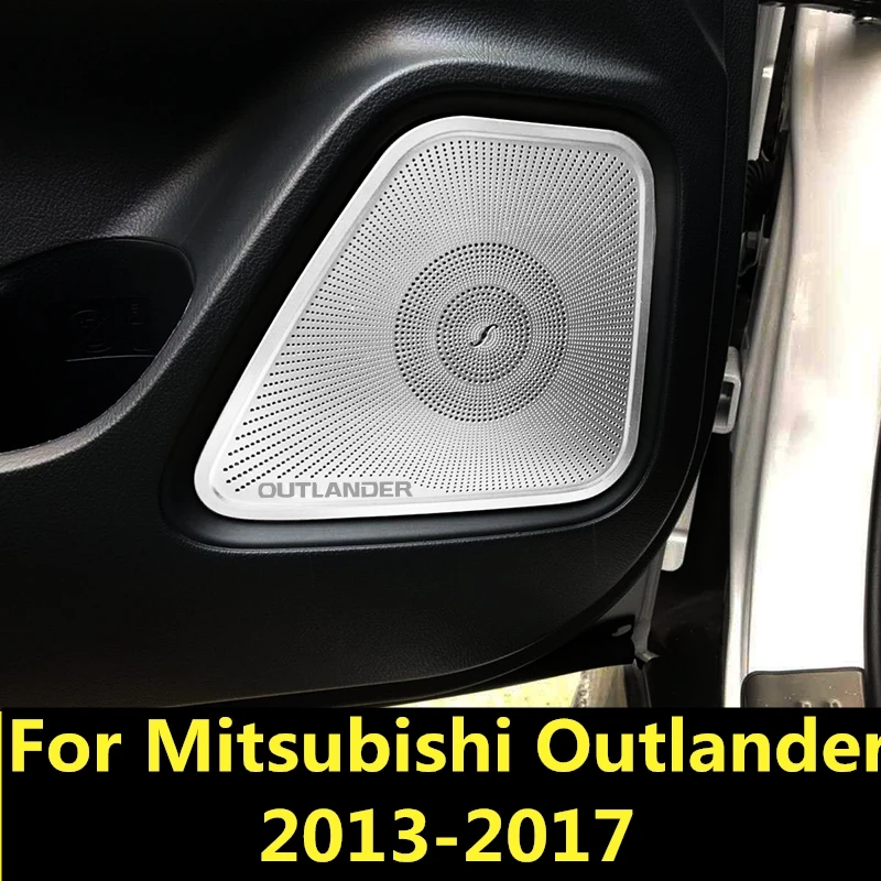 Для Mitsubishi Outlander 2013 2017 автомобильный динамик гриль сетка корпус Защитная крышка