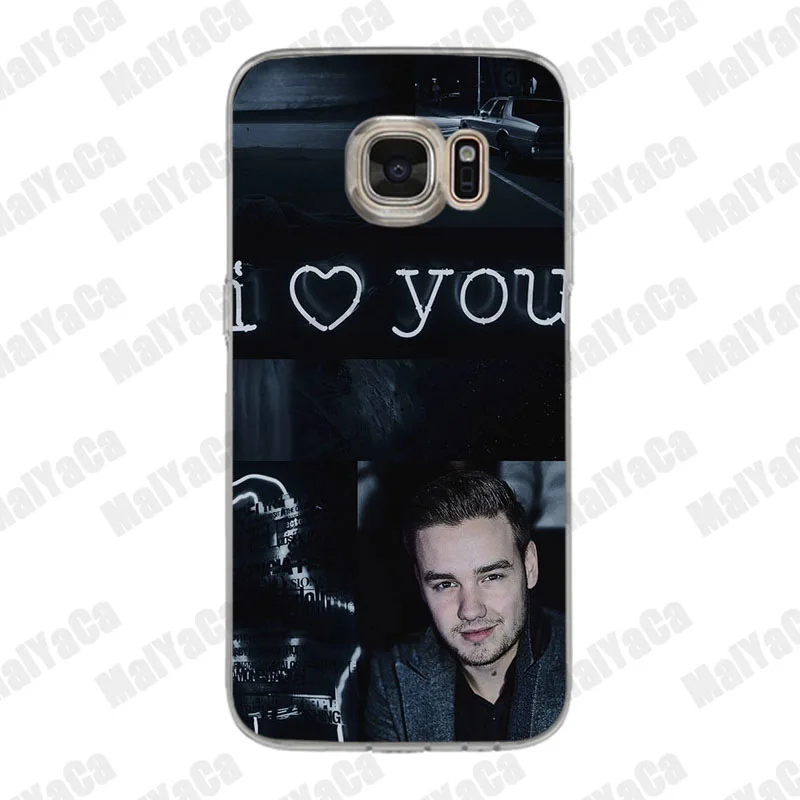 MaiYaCa One Direction 1d Louis Tomlinson Cute Soft Phone Case for Samsung S5 S6 S7 Edge S8 Plus S6 Edge Plus S9 S9 Plus