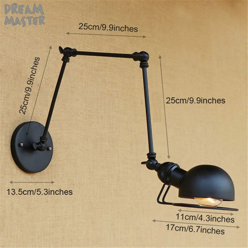 White American country rural creative Metal head bar wall lamp sconce lights lighting bar cafe lamp - 32619506914