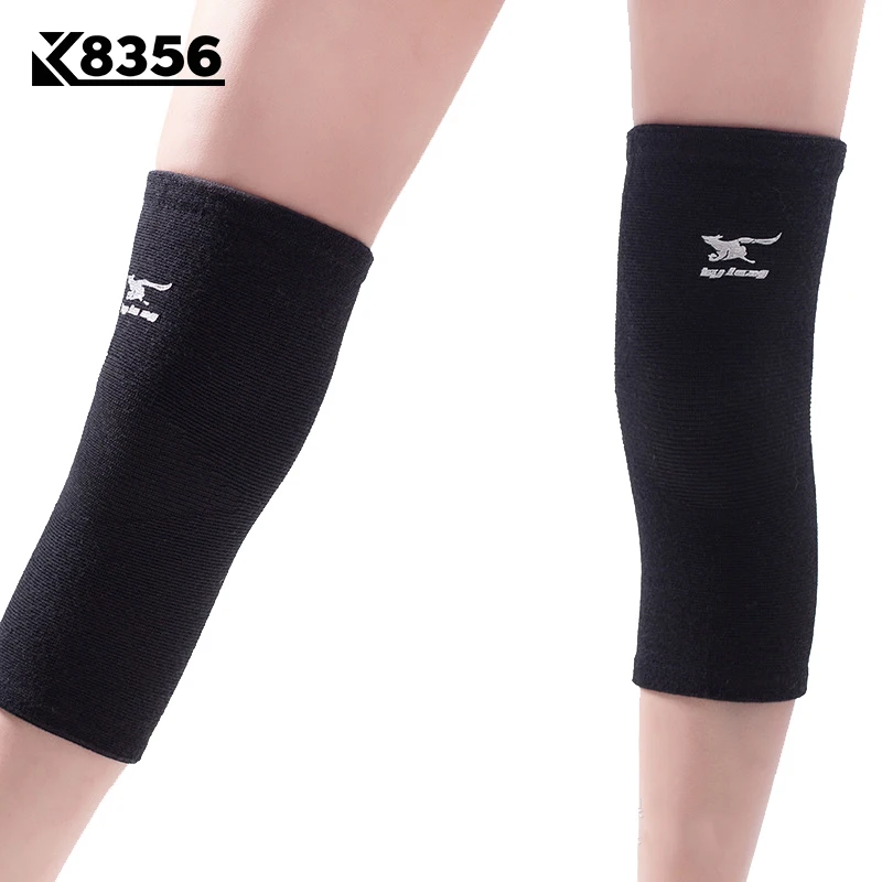 

K8356 Breathable Sports Knee Pads Sweat-absorbent Comfortable Knee Support Basketball Volleyball Sports Safety Fitness Kneepad