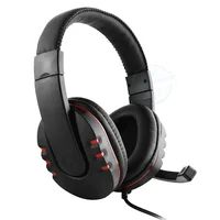 מחשב נייד Fanshu סטריאו Headset משחקים עבור 3.5mm PS4 Xbox אחד Wired מעל הראש סטריאו אוזניות עם בקרת עוצמה מיקרופון עבור מחשב נייד PC (5)