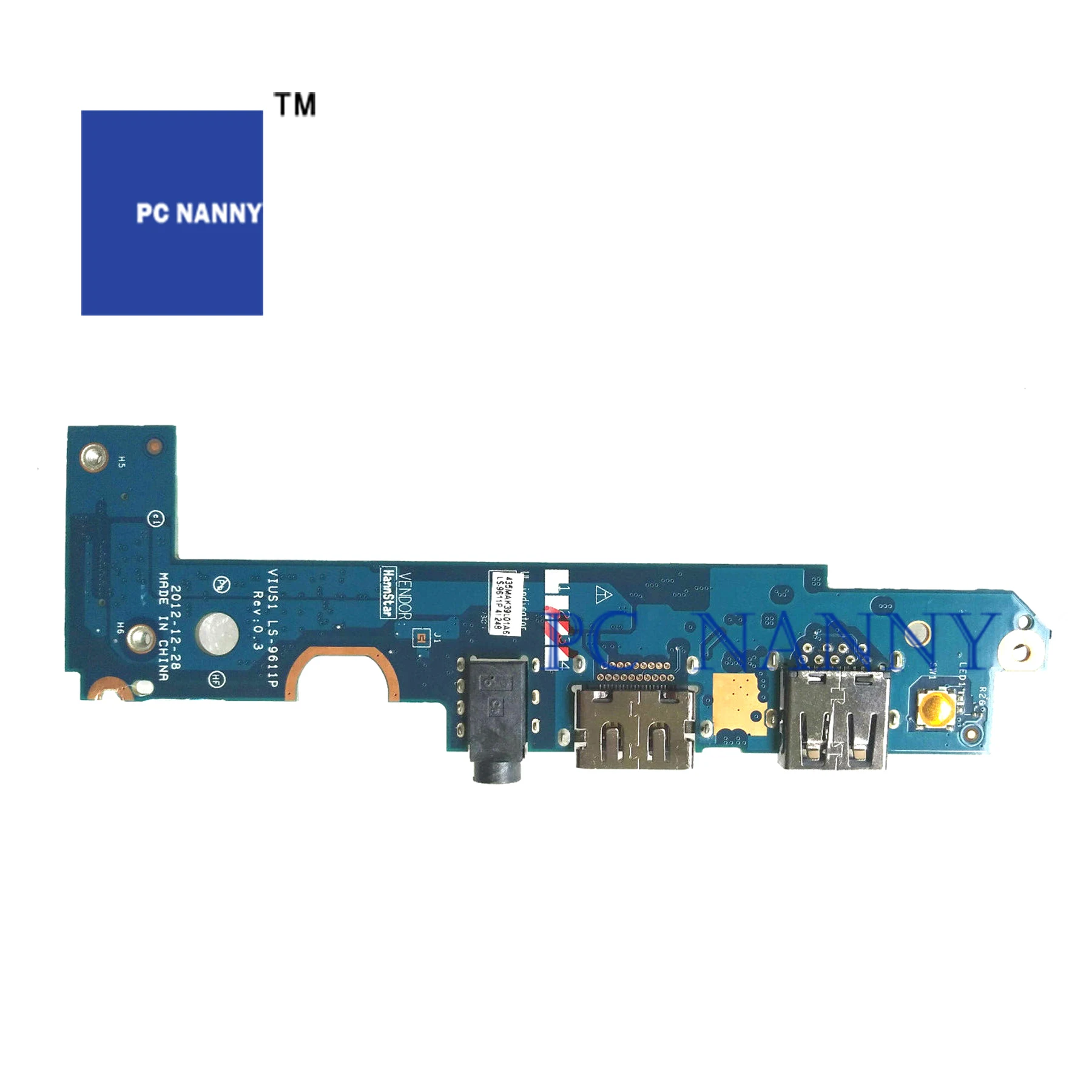 

PCNANNY FOR Lenovo Thinkpad S431 S5 S3 USB HDMI AUDIO BOARD VIUS1 LS-9611P test good used