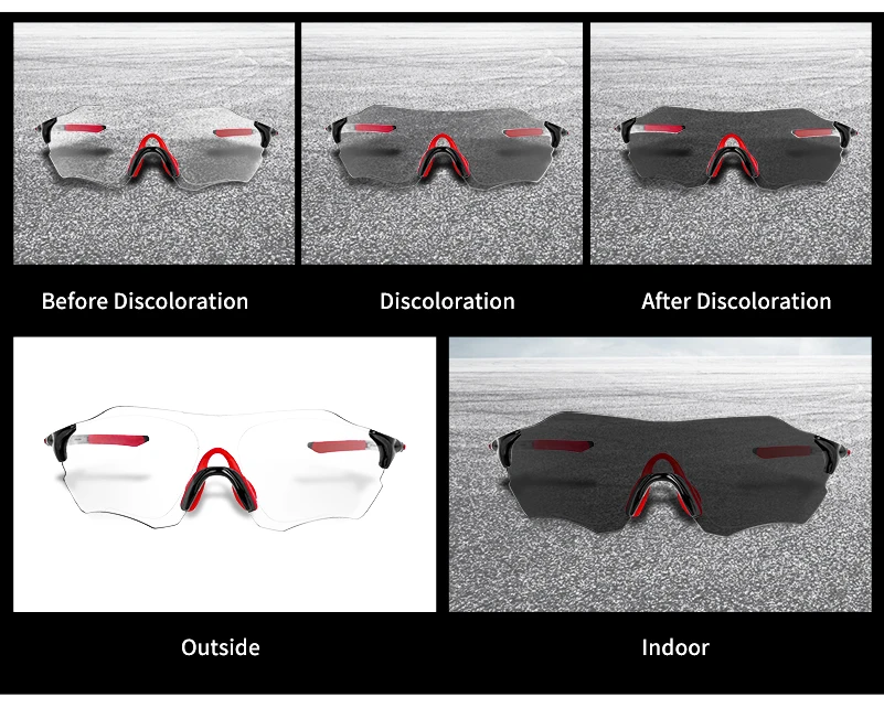 WEST BIKING фотохромные велосипедные очки UV400 для спорта на открытом воздухе MTB велосипедный бег солнцезащитные очки Обесцвечивающие дорожные велосипедные очки