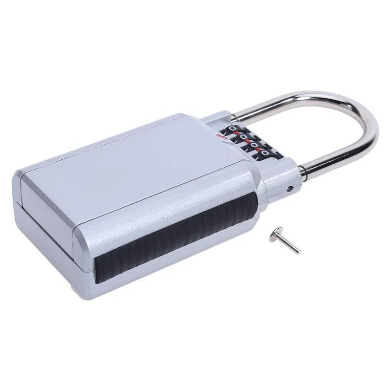 

4 Digit Combination Password Key Box Lock Padlock Storage Keys Box