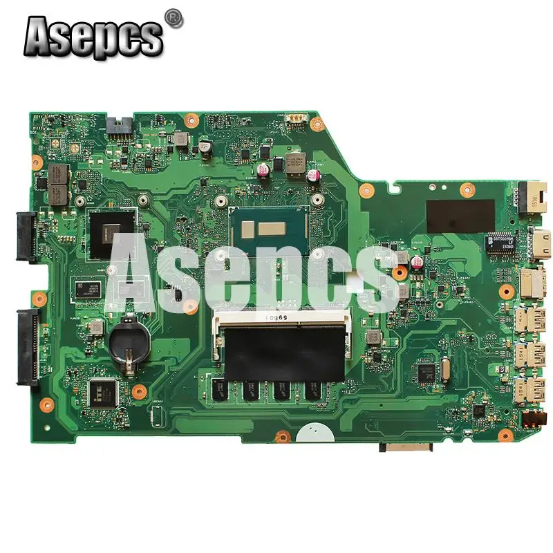  Asepcs X751LD Motherboard REV:2.0 I3-4010 GT820 DDR3 For ASUS R752L X751L X751LN Laptop motherboard