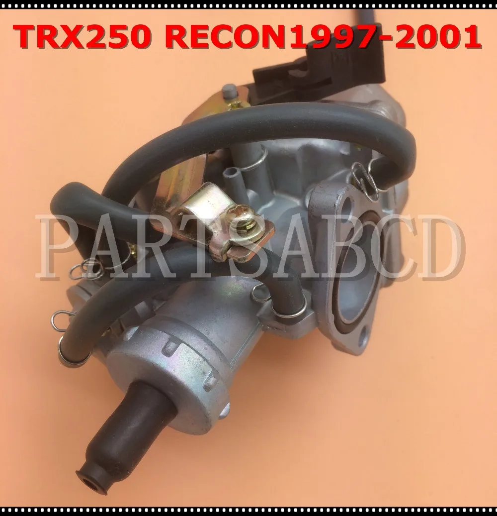 27 мм ATV Карбюраторы для мотоциклов carb для трансивера 250 Recon 1997-2001 Quad 4 Wheeler с кабелем дроссель