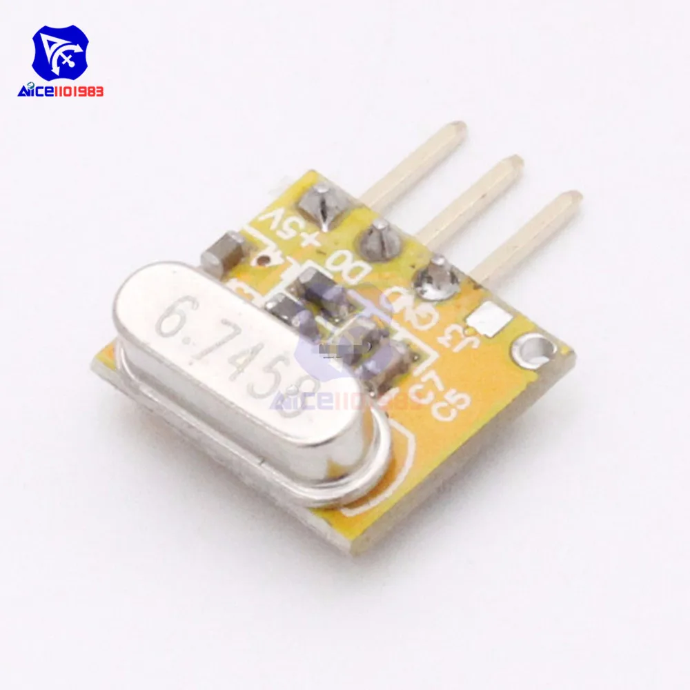 

RXB14 433Mhz Superheterodyne Wireless Receiver 3.3V-5.5V for Arduino/AVR
