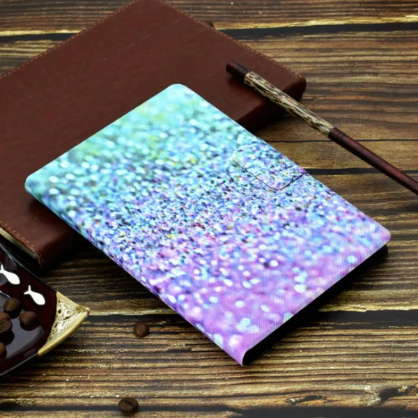 Чехол для samsung Galaxy Tab S5e SM-T720 SM-T725 T720 T725 10,5 ''планшет с красочным принтом PU+ TPU чехол с подставкой и отделениями для карт - Цвет: 16