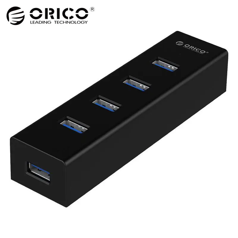 

ORICO High Speed 4 Ports USB 3.0 HUB Splitter Portable OTG Adapter for Apple Macbook Air Laptop PC Tablet