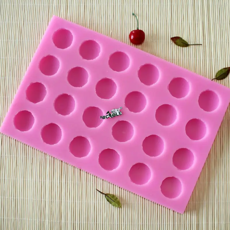 Силиконовые формы для мыла 24 полости 3D шоколадные принадлежности лоток формы DIY желе конфеты инструмент для изготовления