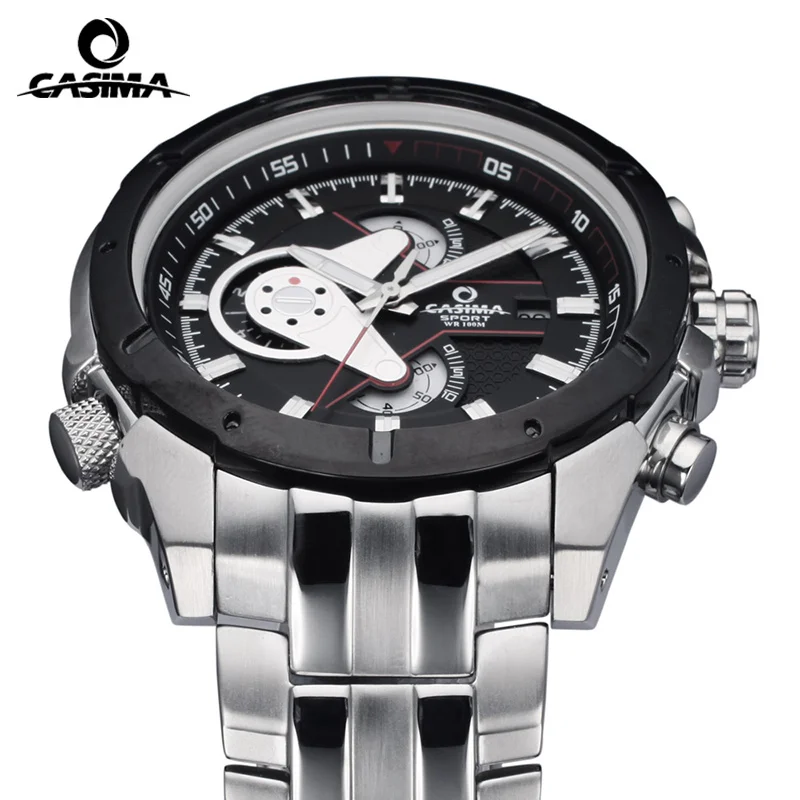 Montre Homme CASIMA брендовые Роскошные спортивные часы мужские модные очаровательные