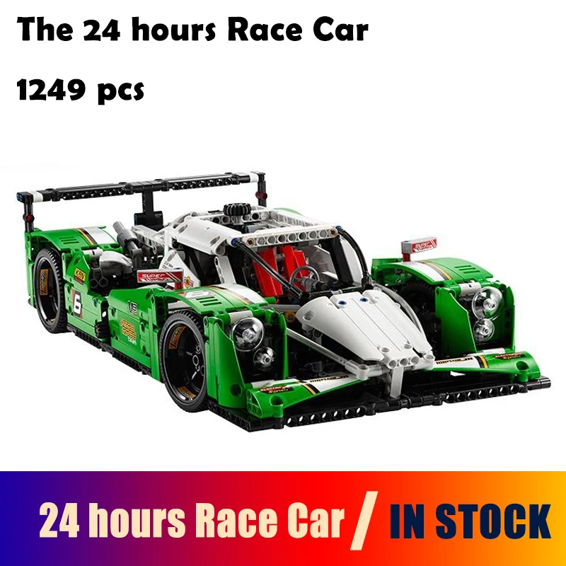 

Models building toy The 24 hours Race Car 20003 Building Blocks compatible with lego Technic 42039 toys & hobbies