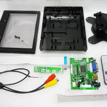 Пластик корпус для 7-дюймового AT070TN90 AT070TN92 AT070TN94 800*480 ЖК-дисплей+ HDMI+ VGA+ 2AV драйвер платы RTD2660H+ камера заднего вида