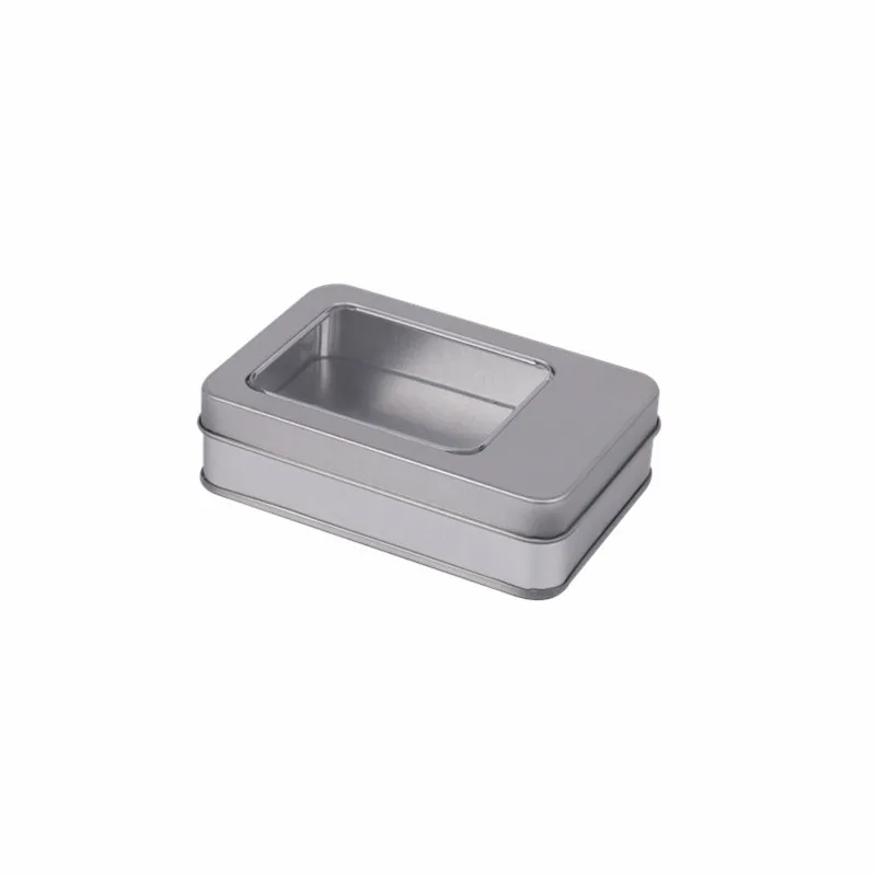 

Storage Box Tin Case For Key Candy Coin 107*72*30mm Rectangle Empty Metal Iron Box Quality Containers Organizer Tin Boxes 12PCS