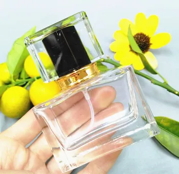 

30ml Thick Glass Perfume Atomizer with Colorful Cover Refillable Sprayer for Frgance Scent Oil Vials Lady Favor 10pcs/lot P037