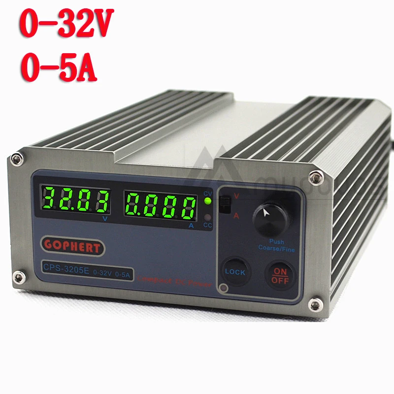 

New CPS-3205E Arrivals precision Digital Adjustable MINI DC Power Supply OVP/OCP/OTP 32V5A 110V-230V 0.01V/0.001A EU Free shippi