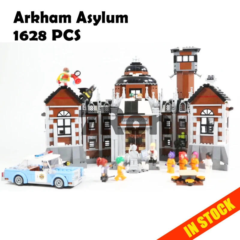 

Model building toys hobbies 07055 Compatible With lego Batman Blocks 70912 Arkham Asylum Educational DIY Bricks
