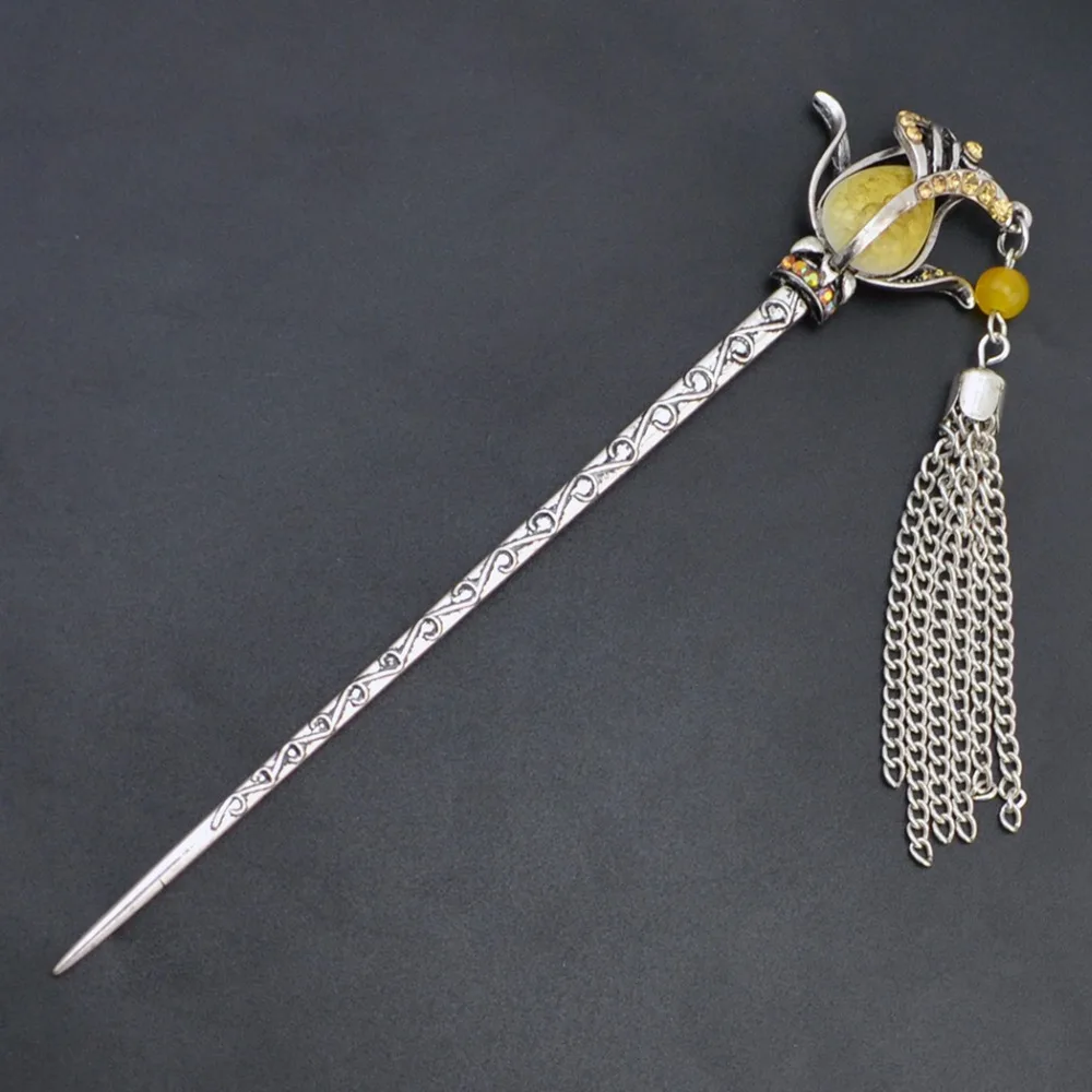 Ручной работы в китайском стиле Стиль Винтаж цветок Стразы клуазоне ...