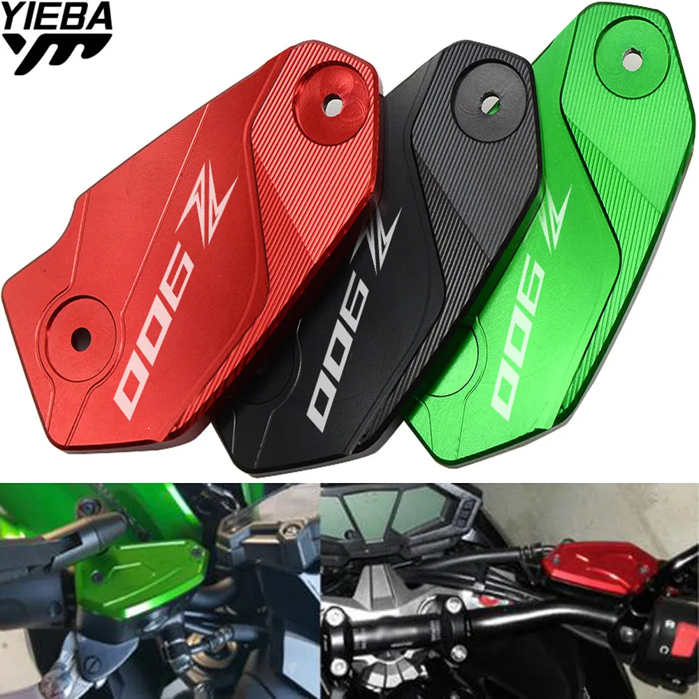 Motorcycle CNC Parts Front Brake Fluid Reservoir Cap Cover for KAWASAKI Z900 Z 900 2017 2018 Z800 Z 800 2013 2014 2015 2016