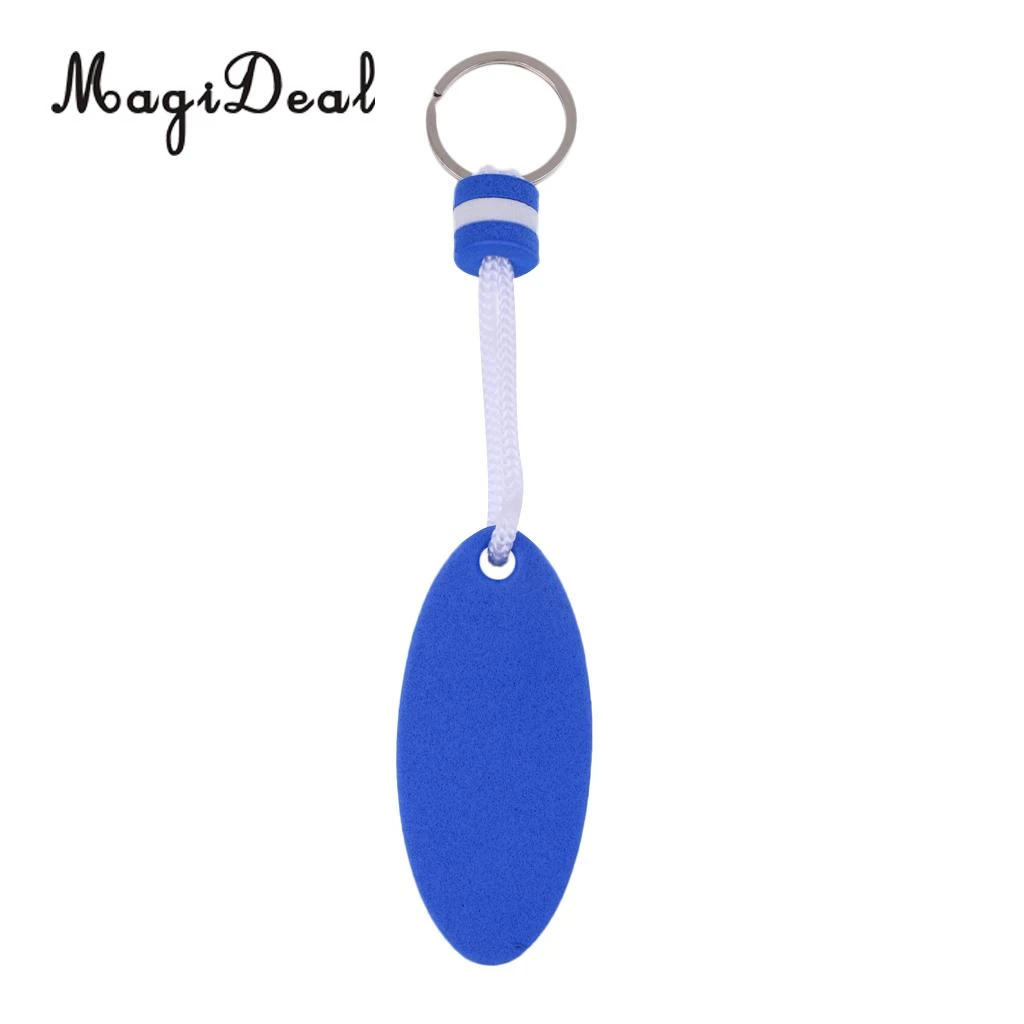 Marine//Water//Keychain-Anchor Blue Magideal Key Ring Floating Boat Keyring