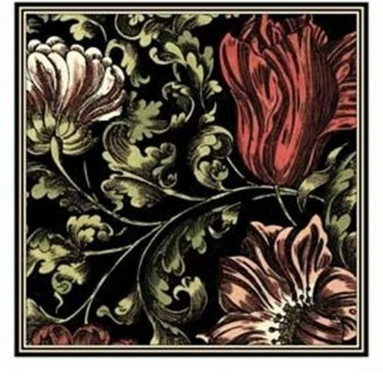 Small Floral Fancy II Poster Print (13 x 19)