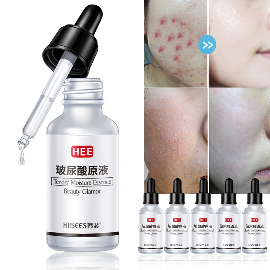 

MayCreate 30ml Face Hyaluronic Acid Serum Anti Wrinkle Aging Moisturizing Face Serum Vitamin Whitening Liquid Essence Skincare