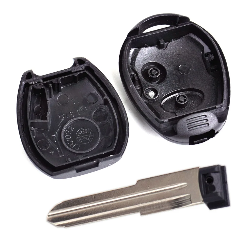 2 кнопки дистанционного ключа чехол оболочка FOB Uncut Blade подходит для Land Rover Discovery 1999