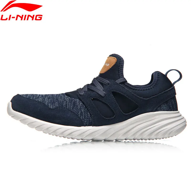 Мужская обувь для прогулок Li Ning легкая дышащая спортивная с подкладкой кроссовки