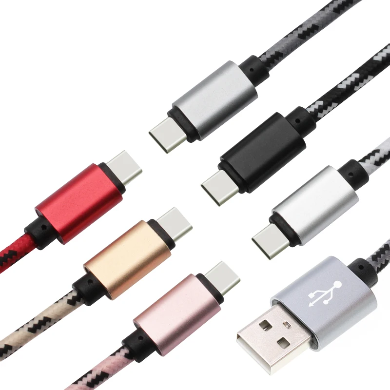 Кабель USB Type C 100 см для Samsung Galaxy Note8 S8 S9 Plus быстрая зарядка кабель 3A Oneplus 6|Кабели