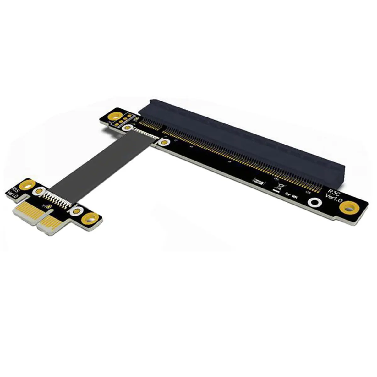 30 см 40 50 60 PCI E Gen3.0 1x до 16x Райзер кабель Express X16 удлинитель Прямоугольный дизайн