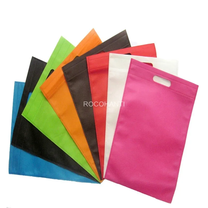 Высокое качество, односторонний прозрачный пластиковый пакет на молнии, односторонние нетканые сумки для покупок, детская одежда футболка Розничная упаковка